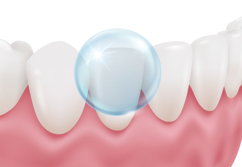 Tooth care illustration after fluoride treatment in Trenton, MI